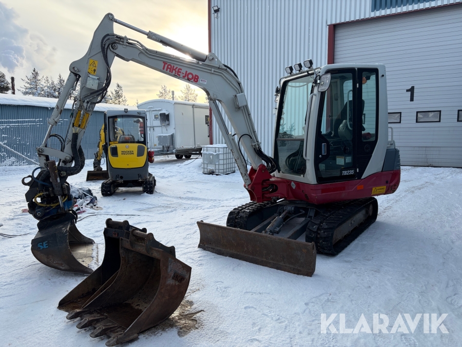 Grävmaskin Take-Job TB235
