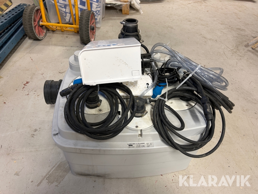 Avloppspump SFA R300LC Sanicubic 2 classic med styrenhet