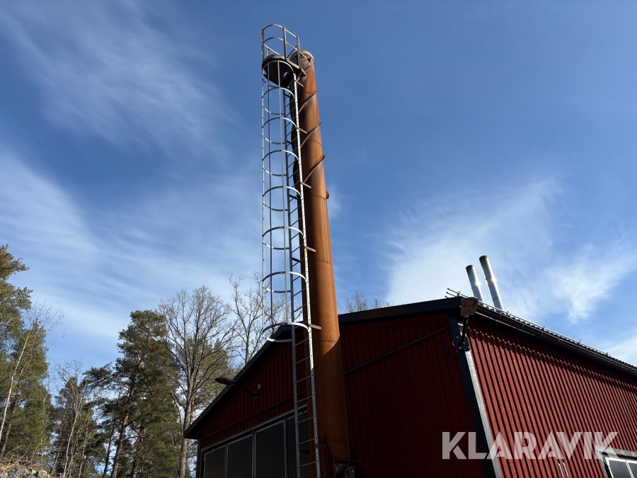 Skorsten till flispanna SRK