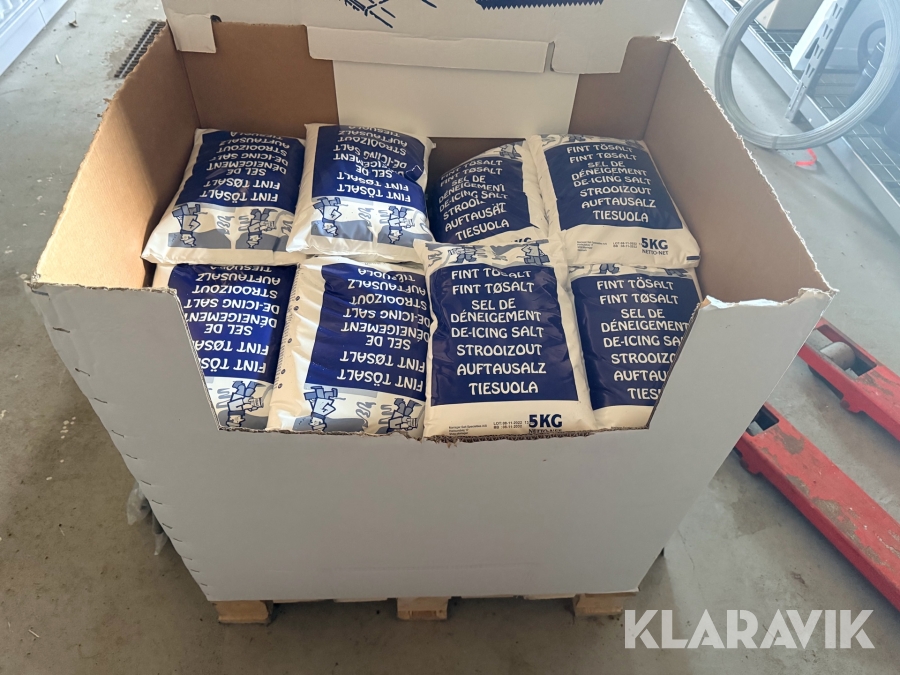 Tösalt ca 56 st påsar (5 kg)