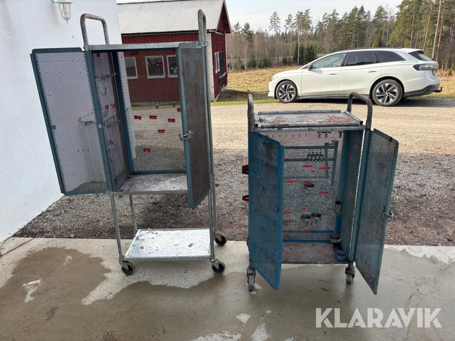 Verktygsvagnar 2st