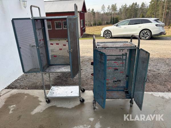 Verktygsvagnar 2st