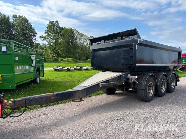 Tippkärra CMT PT 12-20 Tridem nybesiktad
