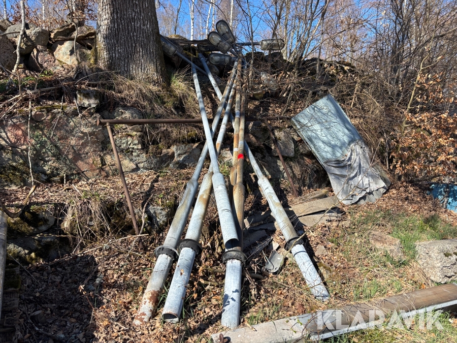 Lyktstolpar 6 st