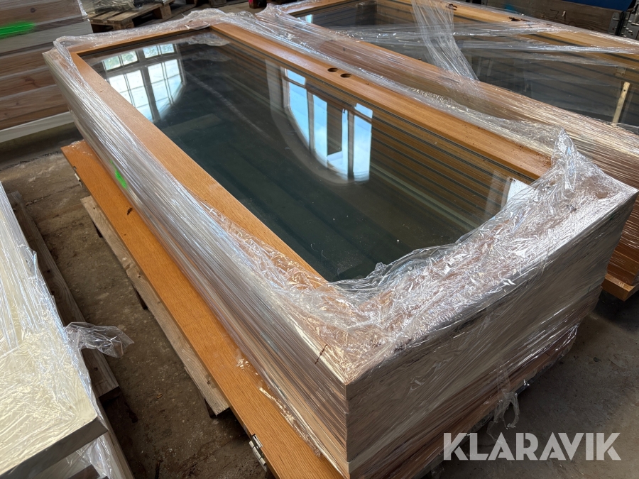 Glasdörrar 2040x825mm 10st