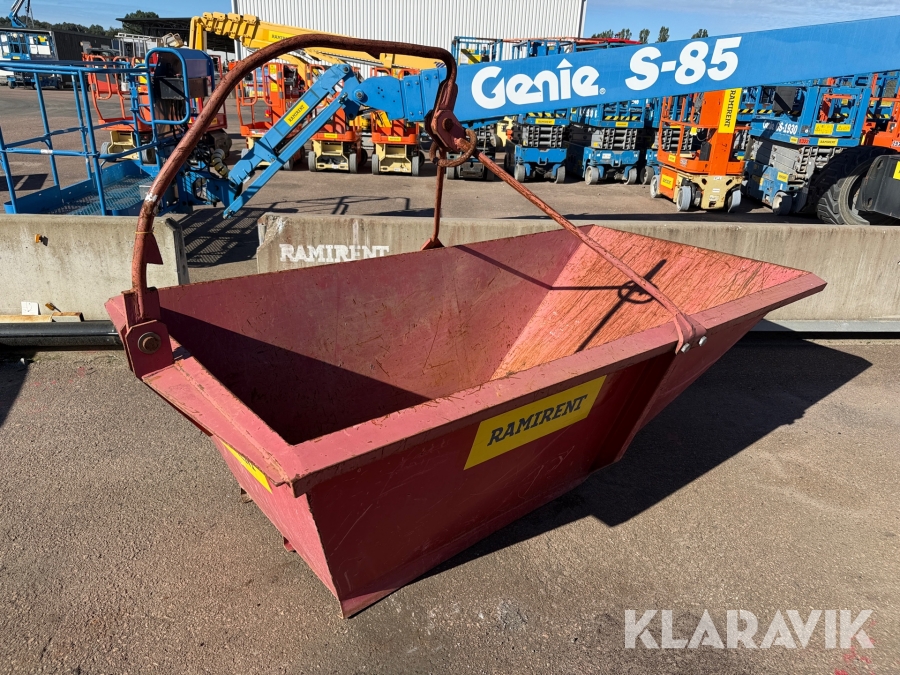Materialbask MF Bygg&smide 1200L