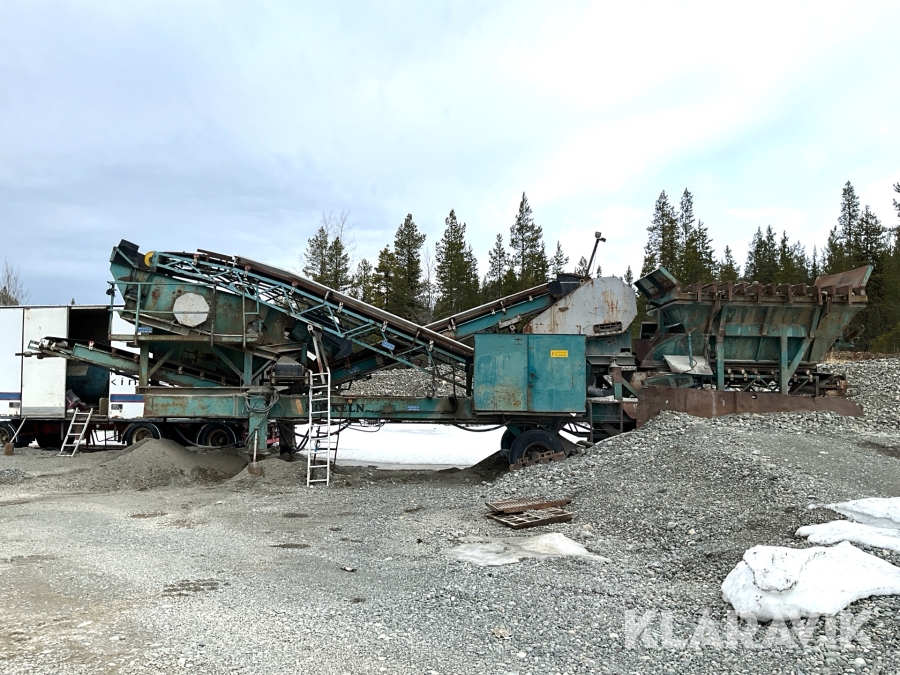 Krossverk Möckeln KVH-2 med elverk och dolly