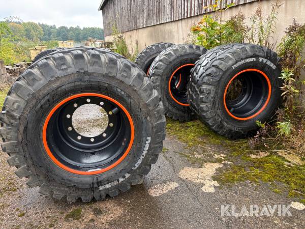 Hjul till grävmaskin Nokian GroundKare 600/50-22.5 4st