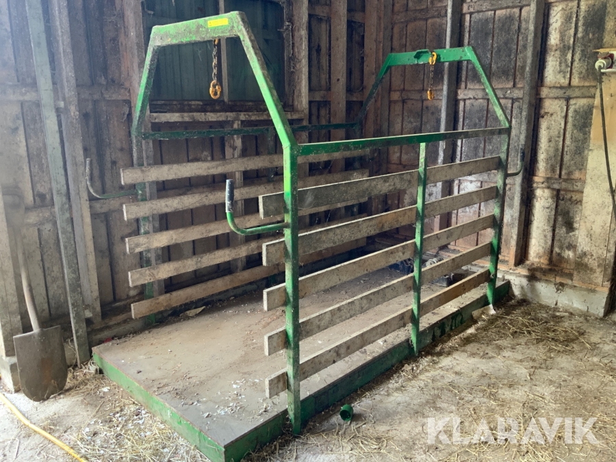 Rälshängd Fodervagn Huma