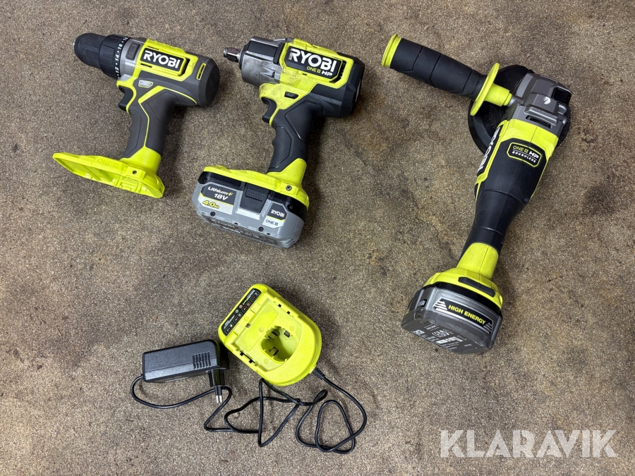 Vinkelkap,  mutterdragare, skruvdragare Ryobi