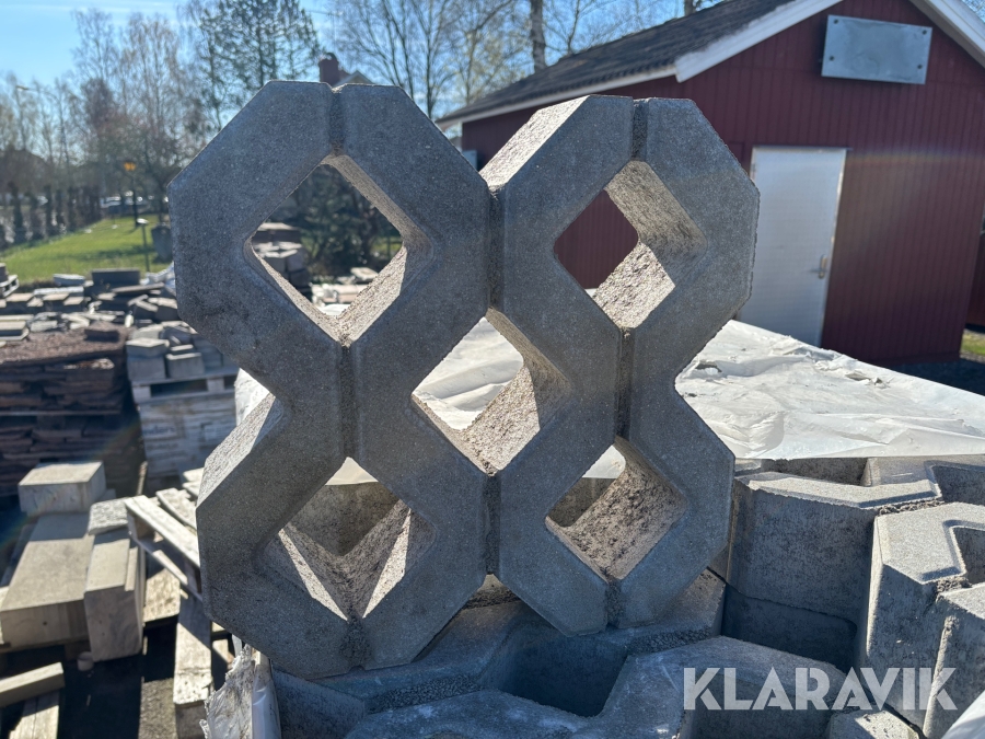 Gräsarmering Benders 400x400x100 3st pallar