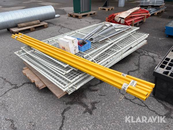 Genomlastningsskydd till ställage