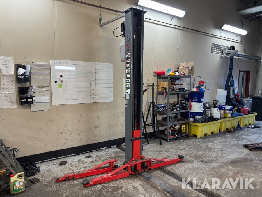 Tvåpelarlyft Hawk 4000kg