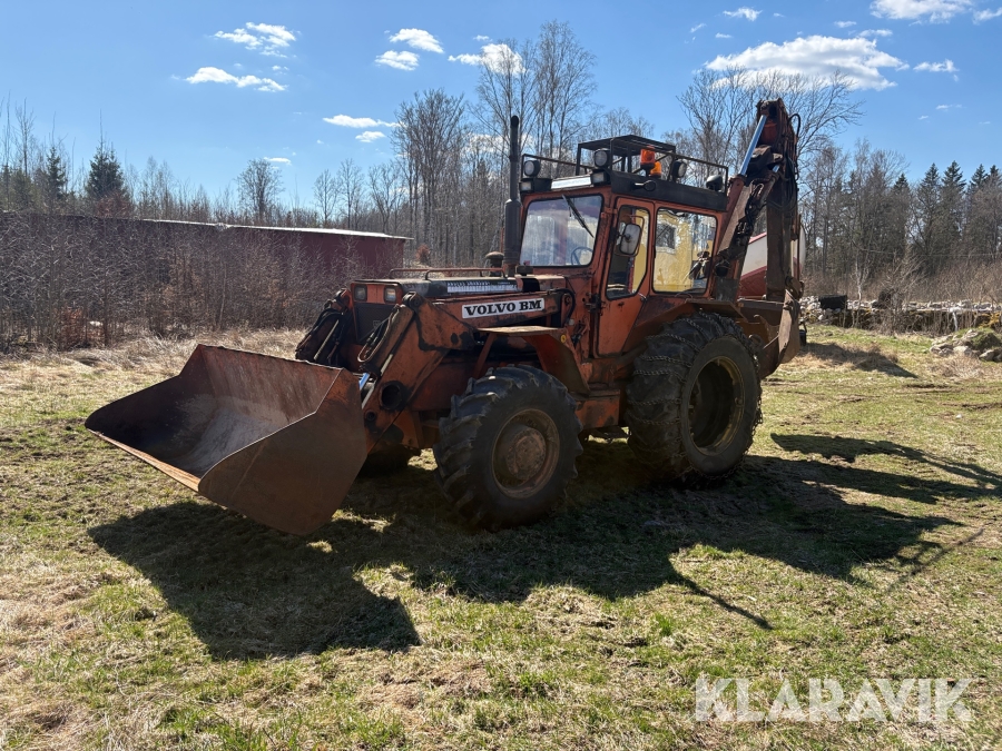 Traktorgrävare Volvo BM 646 Televerket