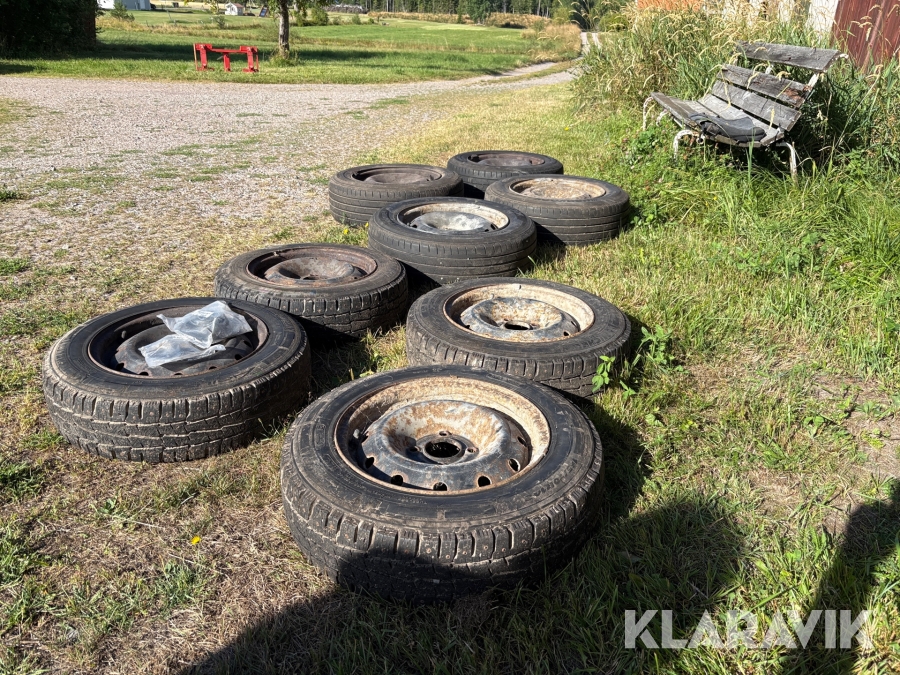 Däck Michelin & Hankook Sommar och vinter 8st