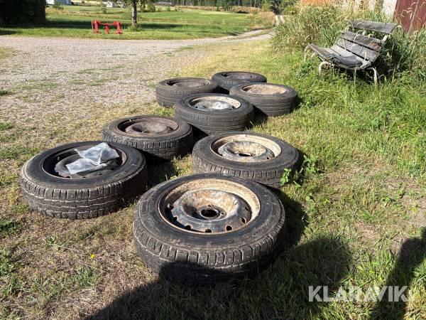 Däck Michelin & Hankook Sommar och vinter 8st
