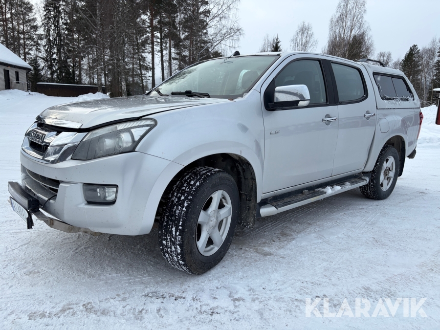 Pickup Isuzu D-MAX 2.5 Twinturbo med kåpa