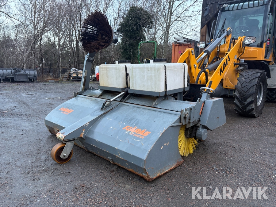 Sopskopa / Sopaggregat Fjärås FS600 med tredjearm