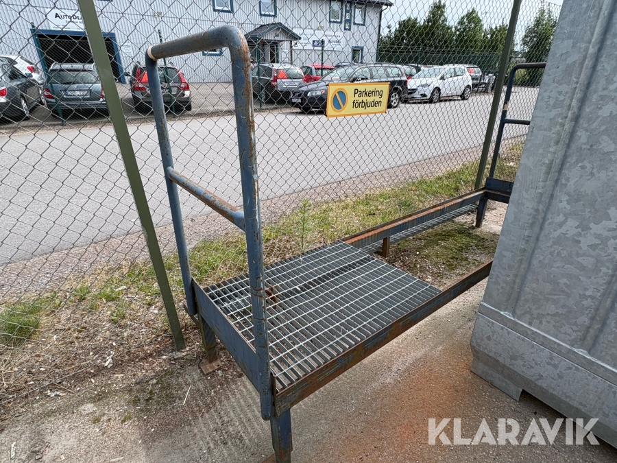 Lastplattform/containerramp 3000x1100