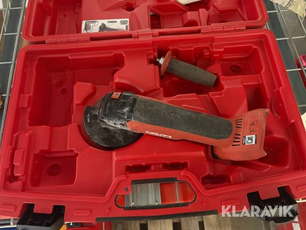 Vinkelslip Hilti AG 125-A22 med låda