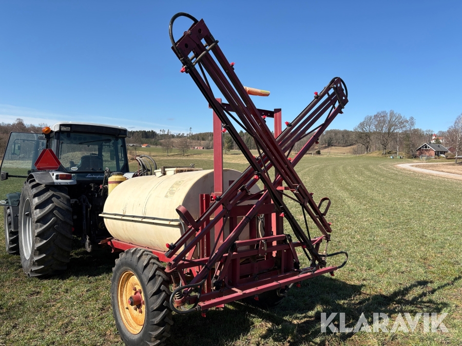 Växtskyddsspruta Hardi 12 meter