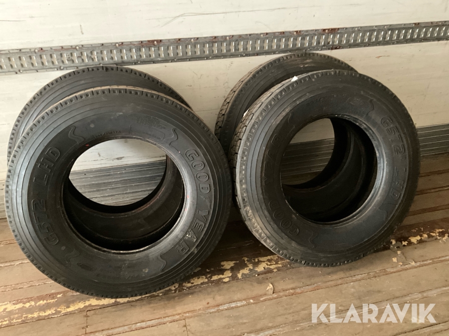 Lastbilsdäck Good Year 295/70R22.5 4 st