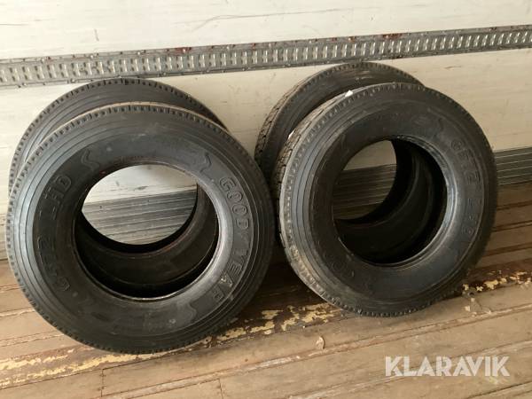 Lastbilsdäck Good Year 295/70R22.5 4 st