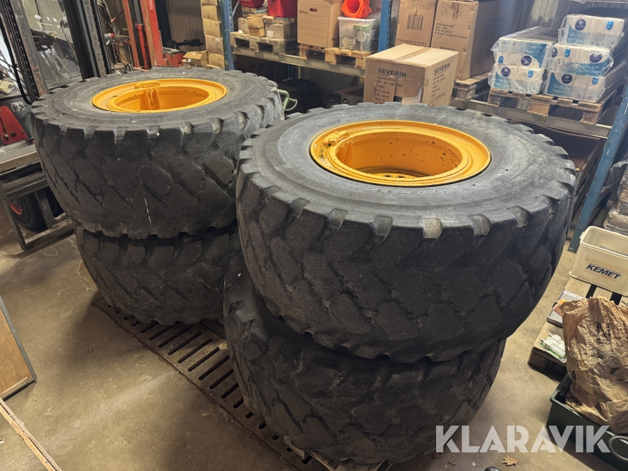 Hjul Bridgestone 600/65-25 4st