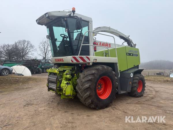 Exakthack Claas Jaguar 830 Speedstar med PU 300 HD och majsbord RU 450 xtra