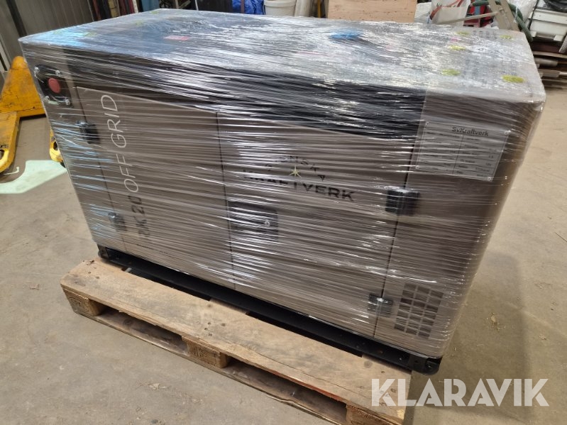 Generator Elverk SvKraftverk 20 kW Diesel Euro 5
