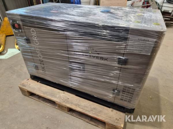 Generator Elverk SvKraftverk 20 kW Diesel Euro 5