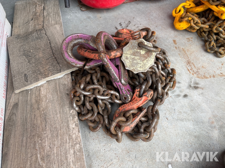 Lyftkättingar 1 st 2 parts
