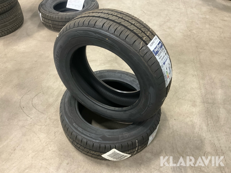 Sommardäck Kumho PorTran kc53 195/60R16C 2st (nya)