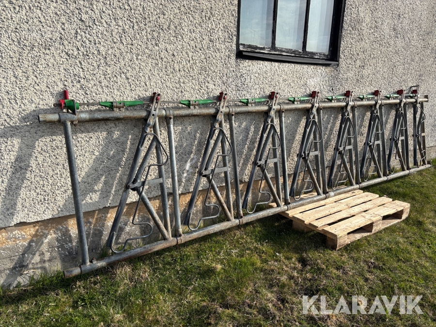 Foderfront / kreaturgrind Jourdain självlåsande 8st platser