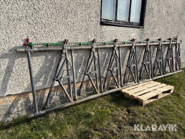 Foderfront / kreaturgrind Jourdain självlåsande 8st platser