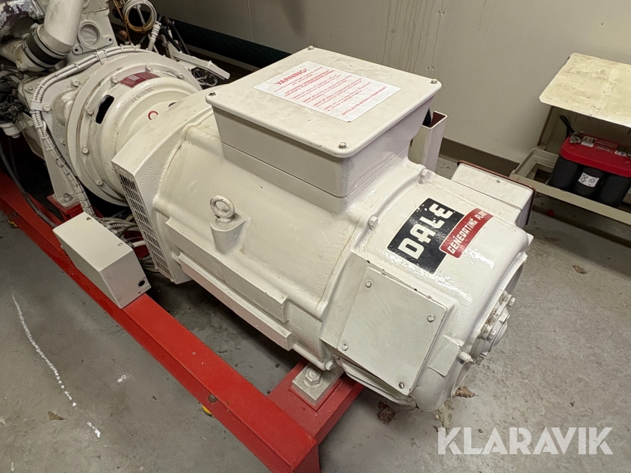 Generator Dale Electric MF 102/DF, Härryda, Klaravik auktion