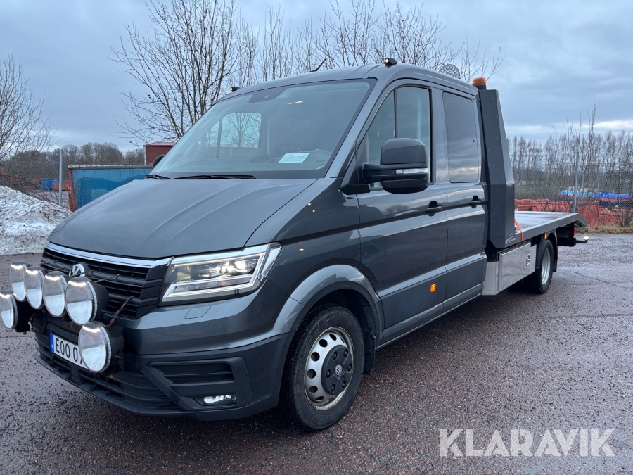 Bärgningsbil / Flakbil Volkswagen Crafter 55 Dubbelhytt