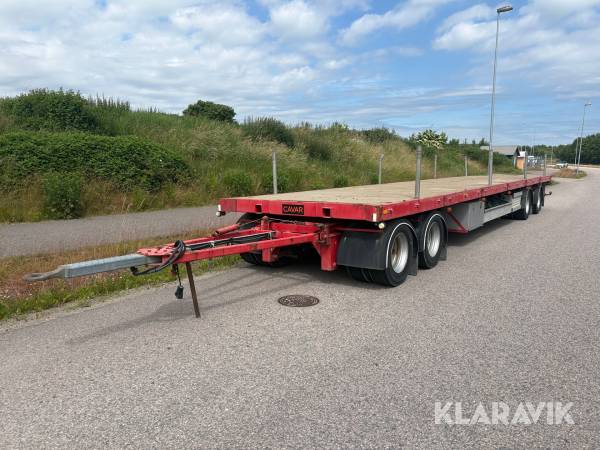 Lastbilssläp Contar 1620 LD med lämmar