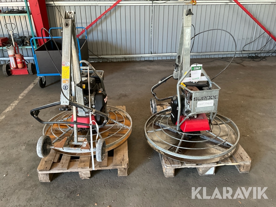 Glättare Swepac TR 950P 2st