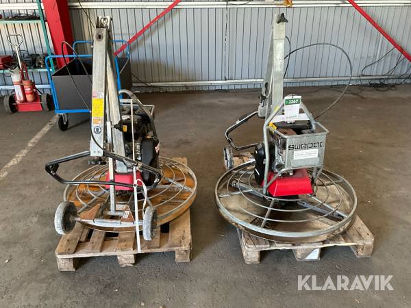 Glättare Swepac TR 950P 2st