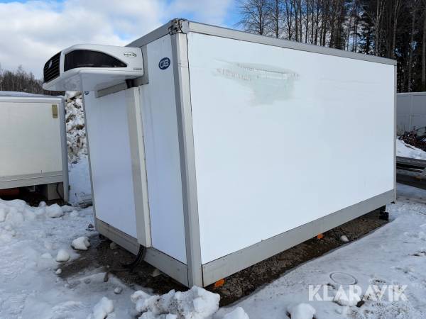 Glasfiberskåp till transportbil CAB med bakdörr