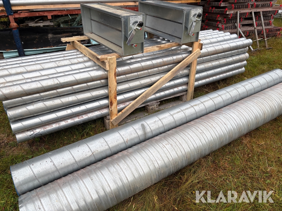 Parti med ventilationsdetaljer 