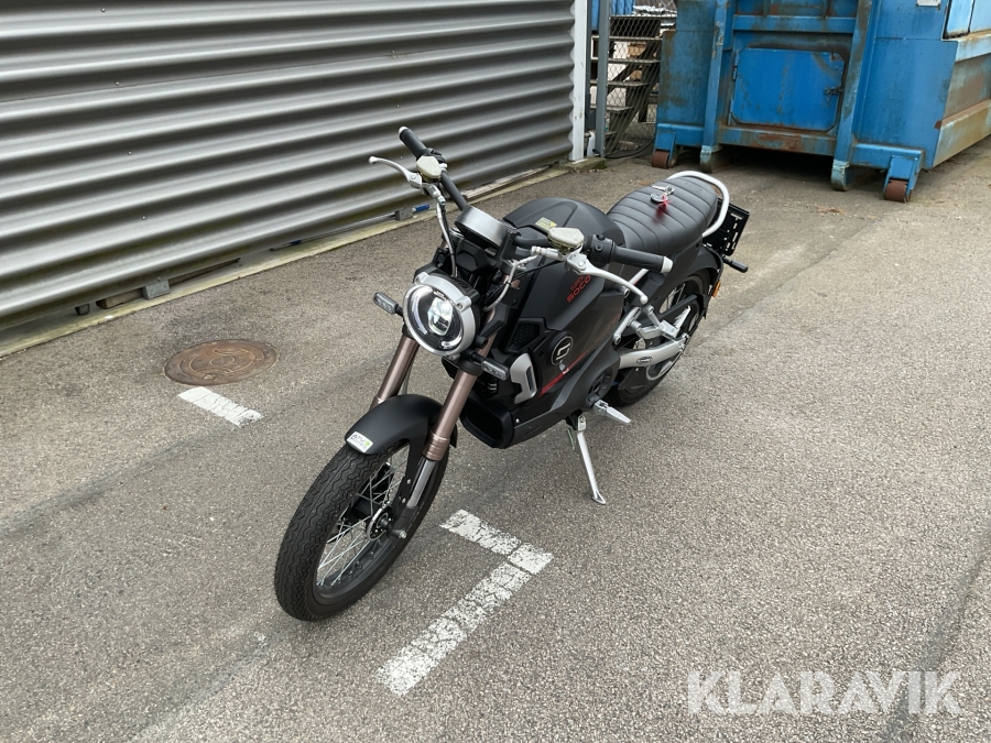 Elmotorcykel Super Soco TC max