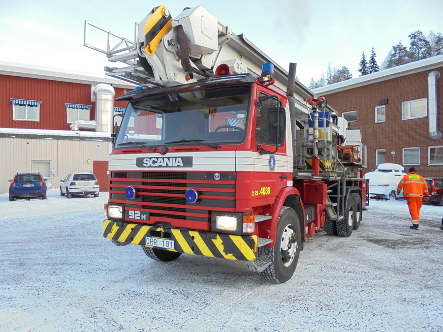 Utryckningsfordon Brandbil