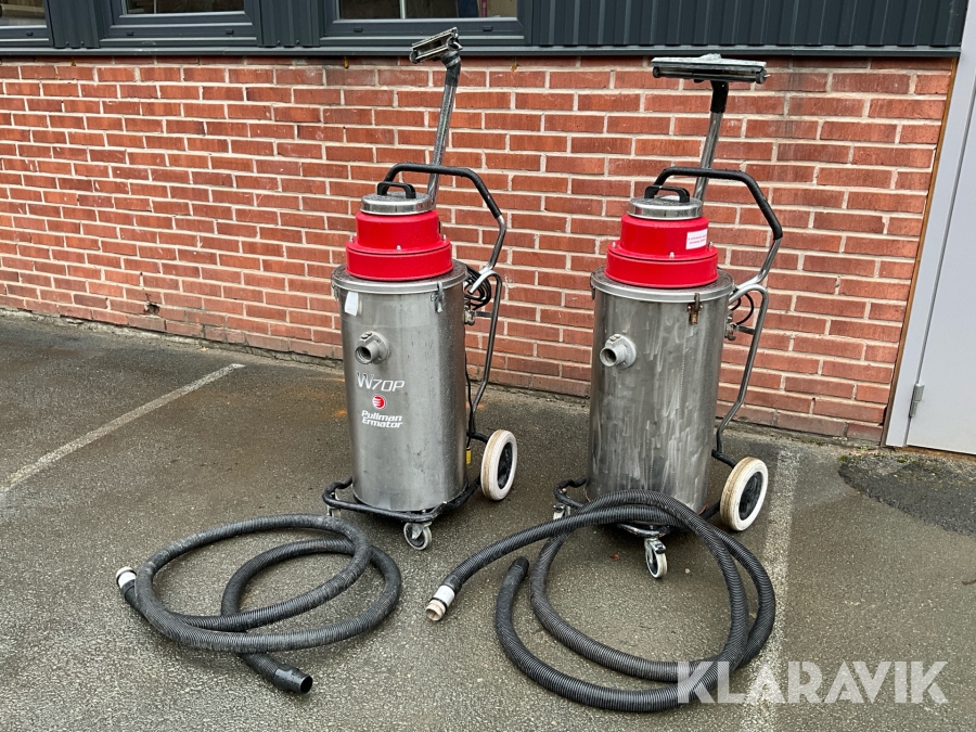 Våtsug Husqvarna / Pullman Ermator W70P 2 st