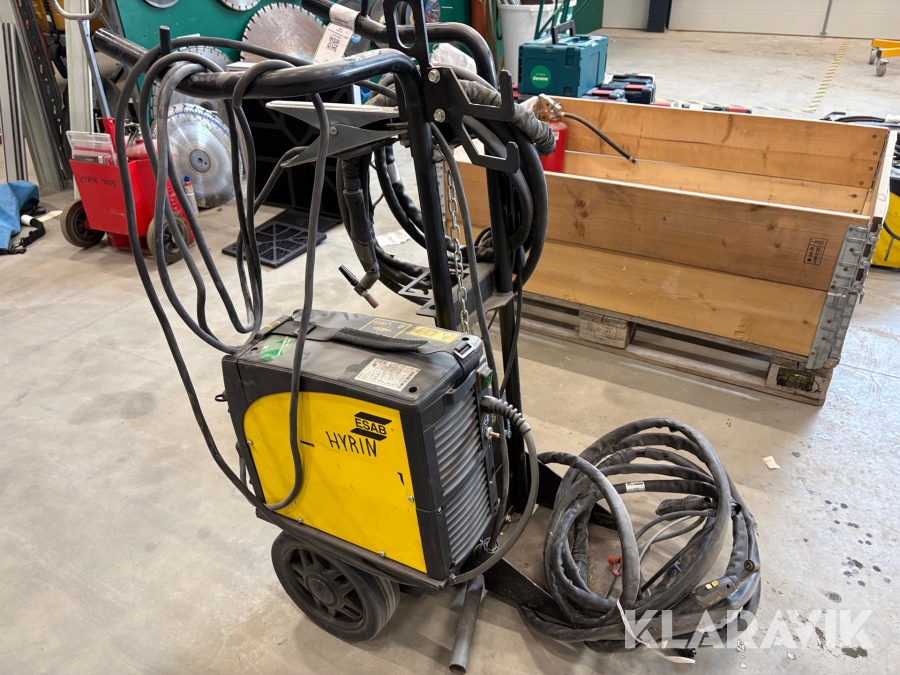 TIG-Svets ESAB 2200iW med vagn