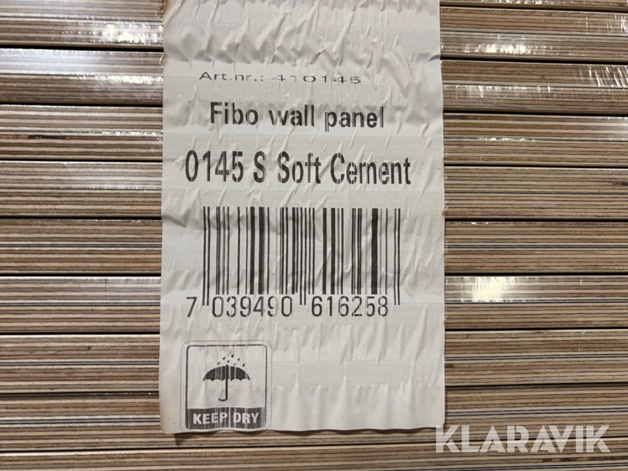 Våtrumsskivor Fibo AS Soft cement 60 st