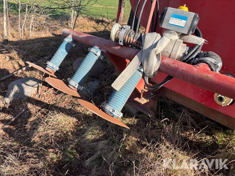 Vattentank på lastväxlarram