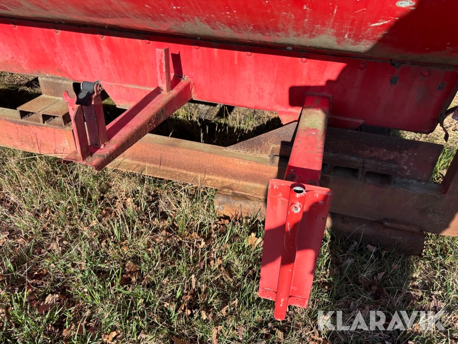 Vattentank på lastväxlarram