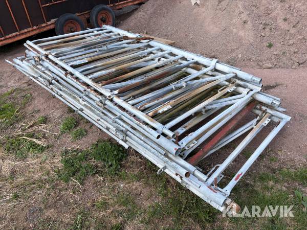 Självlåsande foderfronter 10 platser